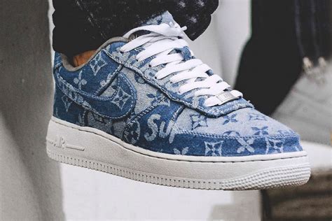 nike air force 1 x supreme lv denim|supreme x louis vuitton jacket.